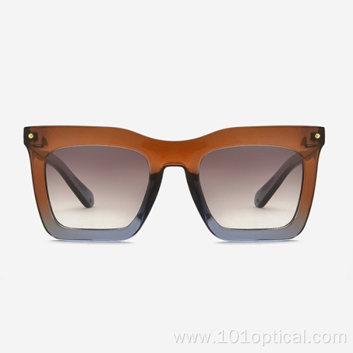 Square Design PC Or CP Women's Sunglasses